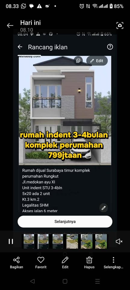rumah dijual surabaya timur